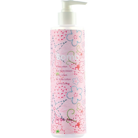 Bomb Cosmetics Pink Körperlotion mit Spender 300 ml