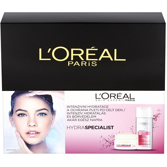 Loreal Paris Triple Active Hydra Specialist tägliche Feuchtigkeitscreme 50 ml + Sublime Weiches Mizellenwasser 200 ml, Kosmetikset