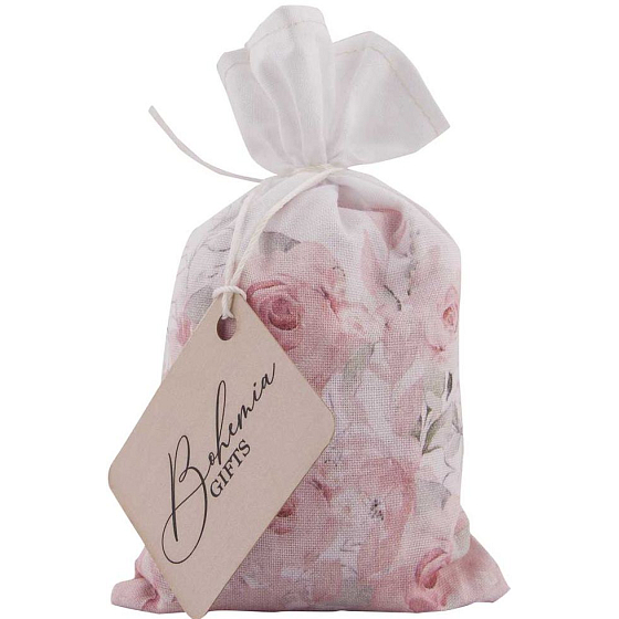 Böhmen Geschenke Rosarium mit Extrakten aus Hagebutten und Hagebuttensalz in einem Leinensack 150 g