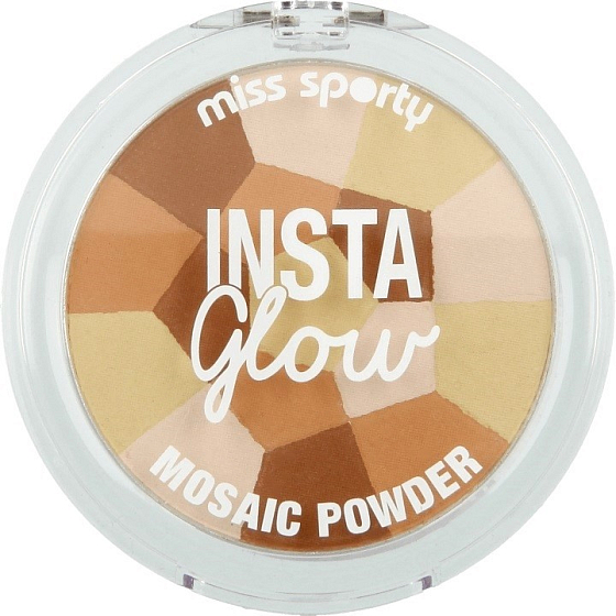 Miss Sports Insta Glow Mosaik Pulver Pulver 002 Luminous Meidum 7,29 g