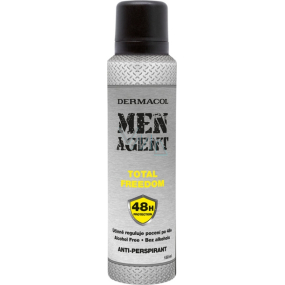 Dermacol Men Agent Total Freedom Antitranspirant Deodorant Spray für Männer 150 ml