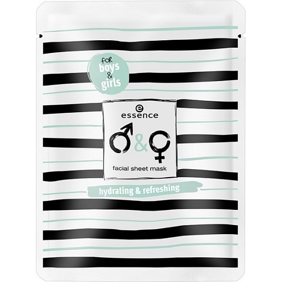 Essence Boys & Girls Gesichtsblattmaske Gesichtsmaske 01 Im Fresh Was ist mit dir ?! 1 Stück