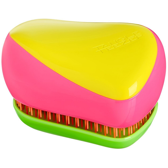 Tangle Teezer Compact Professionelle Kompakthaarbürste, Kaleidoscope Limited Edition