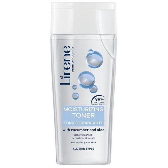 Lirene Feuchtigkeitsspendendes Tonikum ohne Alkohol 200 ml
