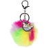 Ich zu dir Mein Dinky Bär Schlüsselbund Pom Pom Regenbogen 7 cm