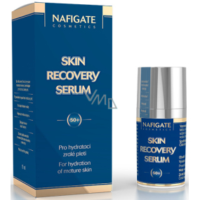 Nafigate Cosmetics Skin Recovery Feuchtigkeitsspendendes Serum gegen alternde Haut, für reife Haut 50+ 15ml