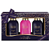 Baylis & Harding Mulberry Fizz Luxus Duschgel 100 ml + Hand- und Körperlotion 100 ml + reinigende Duschcreme 100 ml, Kosmetikset für Damen