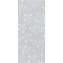 Ditipo Geschenkpapier 70 x 200 cm Christmas Silent Winter hellblau - weiße und goldene Bäume