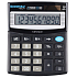 Donau Tech Office Rechner 10-stellig schwarz 125 x 100 x 27 mm