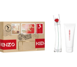 Kenzo Flower von Kenzo Eau de Parfum für Frauen 30 ml + Bodylotion 75 ml, Geschenkset für Frauen