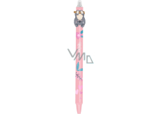 Colorino Gummierter Stift Koala rosa, blaue Mine 0,5 mm