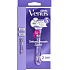 Gillette Venus Deluxe Smooth Swirl Rasierer mit 5 Klingen + 2 Ersatzköpfe für Frauen