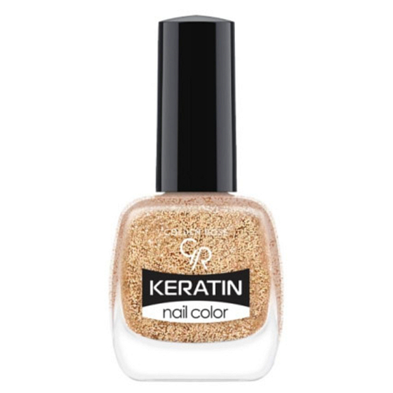 Golden Rose Keratin Nagelfarbe Glitter Nagellack 407 10,5 ml
