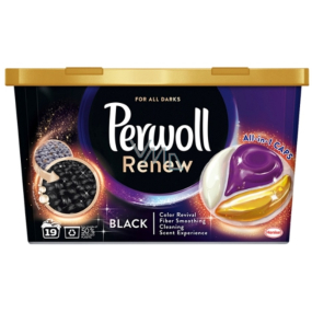 Perwoll Renew & Care Caps schwarz Wäschekapseln 19 Dosen 275,5 g
