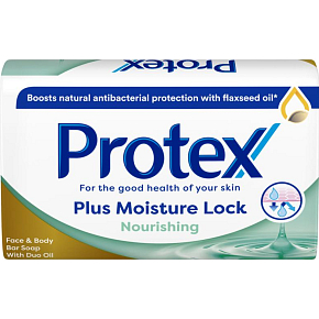 Protex Nourishing feuchtigkeitsspendende feste antibakterielle Seife, 90 g Protex Nourishing feuchtigkeitsspendende feste antibakterielle Seife, 90 g