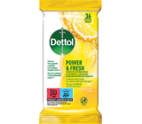 Dettol Power & Fresh Desinfektionstücher Zitrone 36 St.