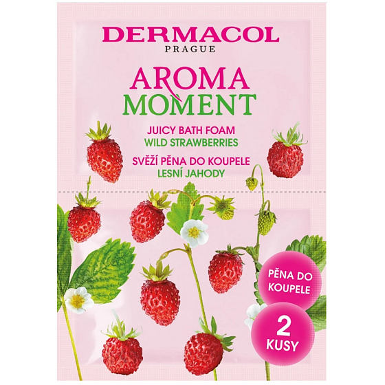 Dermacol Aroma Moment Walderdbeere Bademousse 2 x 15 ml