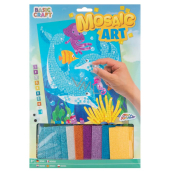 Basic Craft Mosaic A4 nach Zahlen Meer A4