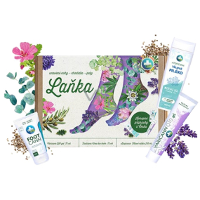 Annabis Laňka Varicann Q10 Hanfgel 75 ml + Footcann Urea Bio Hanfcreme 75 ml + Atopicann Körperhanfmilch 250 ml, Kosmetikset