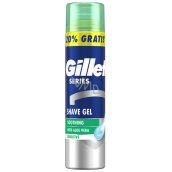 Gillette Series Sensitive gel na holení pro muže 200 + 40 ml