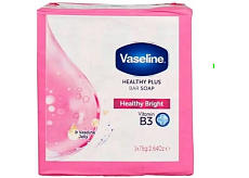 Vaseline Seife Healthy Bright, 3x 75 g