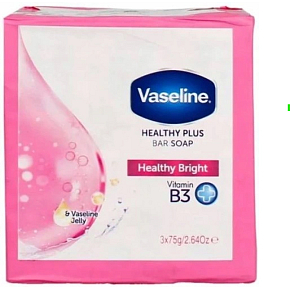 Vaseline Seife Healthy Bright, 3x 75 g