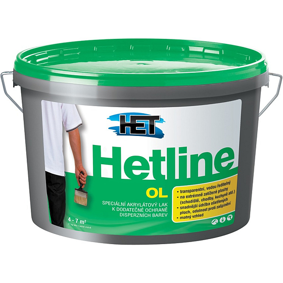 Het Hetline OL Lack zum Schutz von Farben, 5 kg