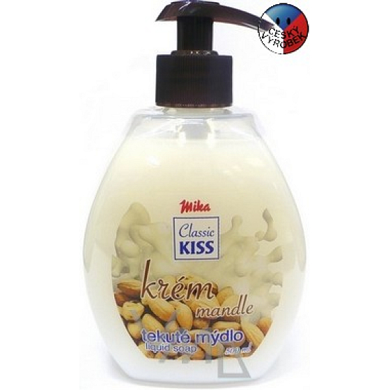 Mika Kiss Mandel Flüssigseife mit Pumpe 500 ml