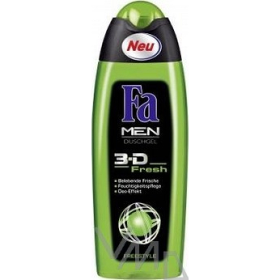 Fa Men 3D Freestyle Duschgel für Männer 250 ml