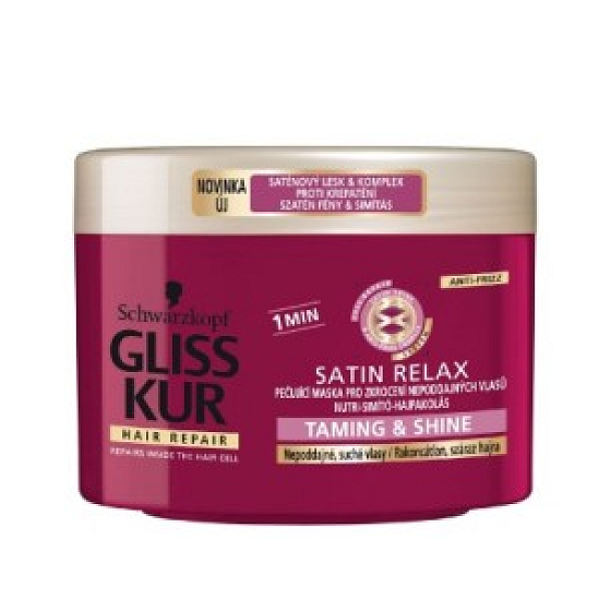 Gliss Kur Satin Relax Regenerierende Haarmaske 300 ml