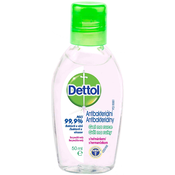 Dettol Antibakterielles Handgel mit Kamille 50 ml