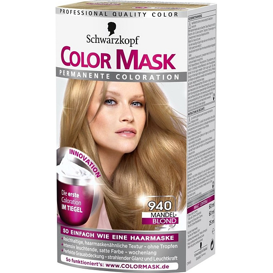 Schwarzkopf Color Mask Haarfarbe 940 Beige Fawn