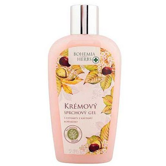 Bohemia Gifts Castanum Extrakt aus Rosskastanie regenerierendes Duschgel 250 ml