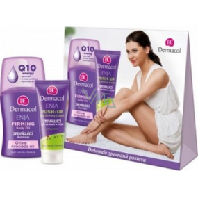 Dermacol Enja Feste Figur straffende Creme 75 ml + Körperöl 150 ml, Kosmetikset