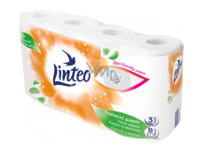 Linteo Care & Comfort Toilettenpapier 130 Stück 3lagig 15 m 8 Stück