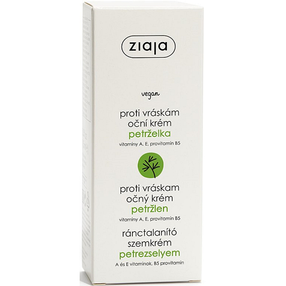 Ziaja Petersilien Augen- und Augenlidcreme gegen Falten 15 ml