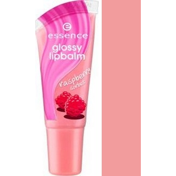 Essence Glossy Lipbalm Lippenbalsam mit Glanz 07 Himbeersorbet 8 ml