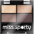 Miss Sporty Studio Colour Quattro Lidschatten 403 Smoky Brown Eyes 3,2 g