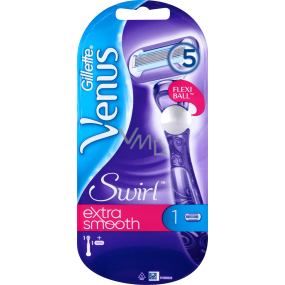 Gillette Venus Swirl Extra Smooth 5-Klingen-Rasierer 1 Stück, für Frauen
