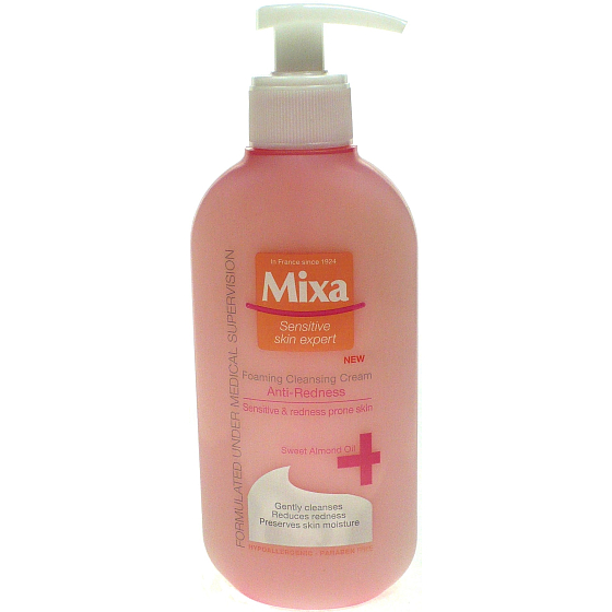 Mixa Anti-Redness sanftes Reinigungsschaumgel für empfindliche Haut 200 ml