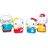 Hello Kitty Family Set mit 4 Fingerfiguren, empfohlen ab 3 Jahren