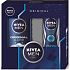 Nivea Men Original Pflegeduschgel 250 ml + Fresh Active Antitranspirant Spray 150 ml + Men Creme 30 ml, Kosmetikset