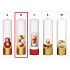 Lima Altar Kerzenmuster Motiv B Goldzylinder 60 x 220 mm 1 Stück