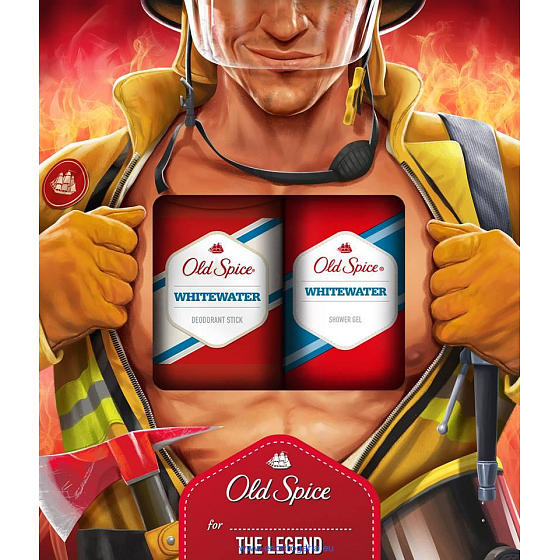 Old Spice White Water Duschgel 250 ml + Deodorant 50 ml, Kosmetikset für Männer