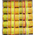Ditipo Stoffband mit Draht neon gelb 3 m x 25 mm