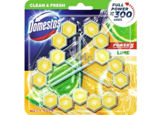 Domestos Power 5 Lime WC-Block 3 x 55 g