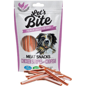 Brit Let´s Bite Chicken Sandwich mit Kabeljau-Ergänzungsfutter für Hunde 80 g