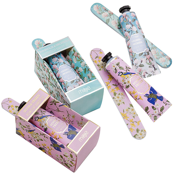 Meine Magnolien- und Orchideenhandcreme 30 ml + Feile, Kosmetikset