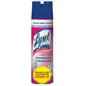 Lysol Blumenduft Desinfektionsspray für über 100 Oberflächen 400 ml