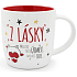 Nekupto Gift Center Keramikbecher Aus Liebe 300 ml